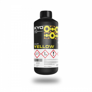 LIPLA KYO Yellow 1 liter - UV/LED curable inkjet ink for Kyocera KJ4 equipped digital printers
