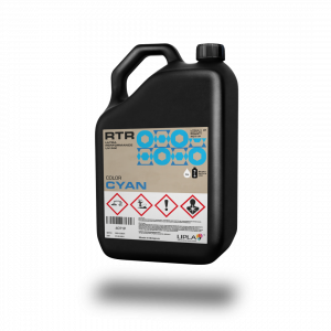LIPLA RTR Cyan 5 liter — Low Consumption UV/LED curable ink