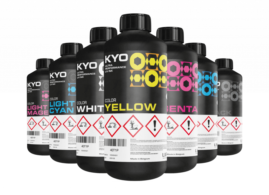 Catalog of Lipla KYO uv-curable inks